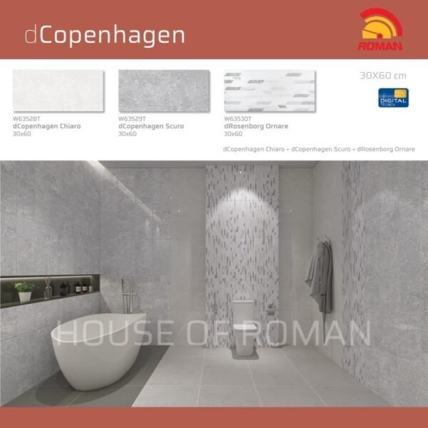 Termurah ROMAN KERAMIK dCopenhagen Chiaro 30x60T W63528T - Image 4