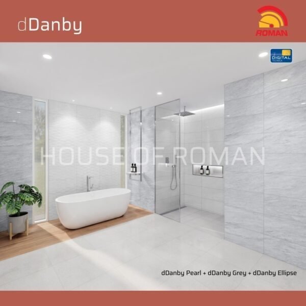 Termurah ROMAN KERAMIK dDanby Grey 30x60T W63349T - Image 2