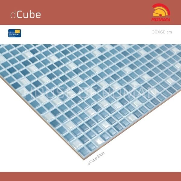 Termurah ROMAN KERAMIK dCube Blue 30x60T W63913T GOL AP - Image 3