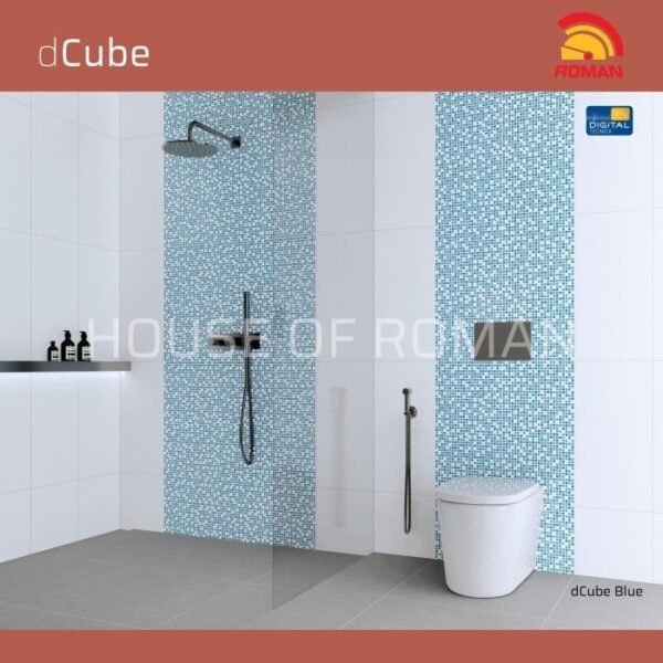 Termurah ROMAN KERAMIK dCube Blue 30x60T W63913T GOL AP - Image 2