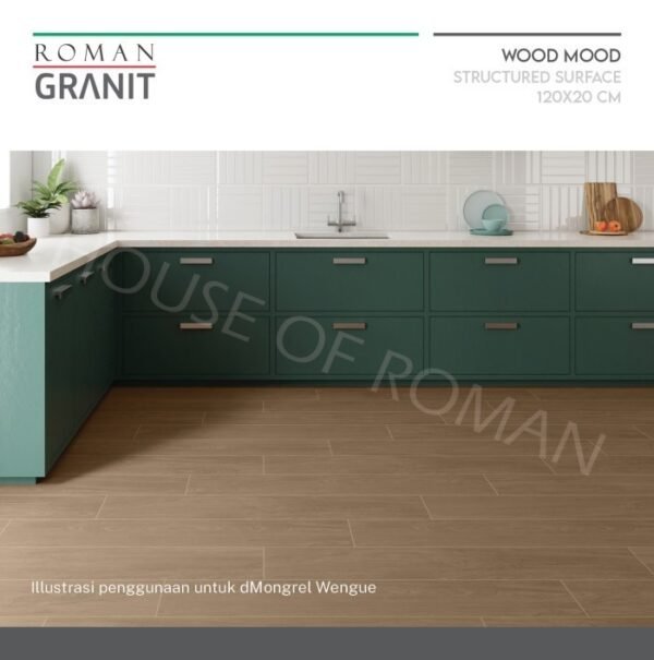 Termurah ROMANGRANIT dMongrel Wengue 120x20 GT1222219R - Image 2