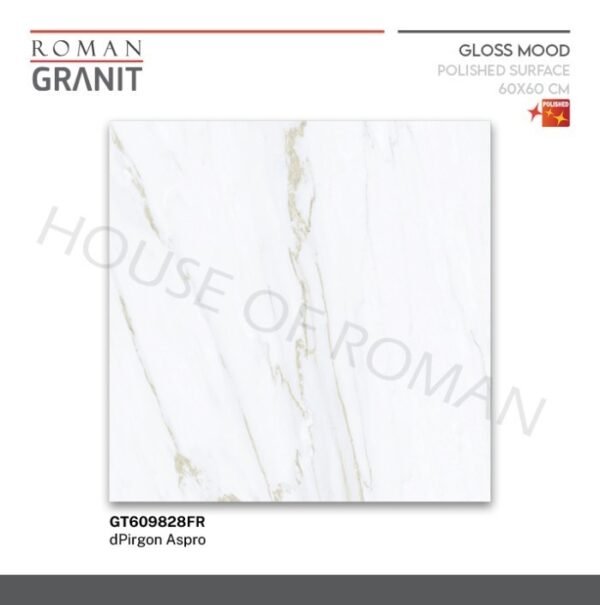 Termurah ROMANGRANIT dPirgon Aspro 60X60 GT609828FR ROMAN GRANIT