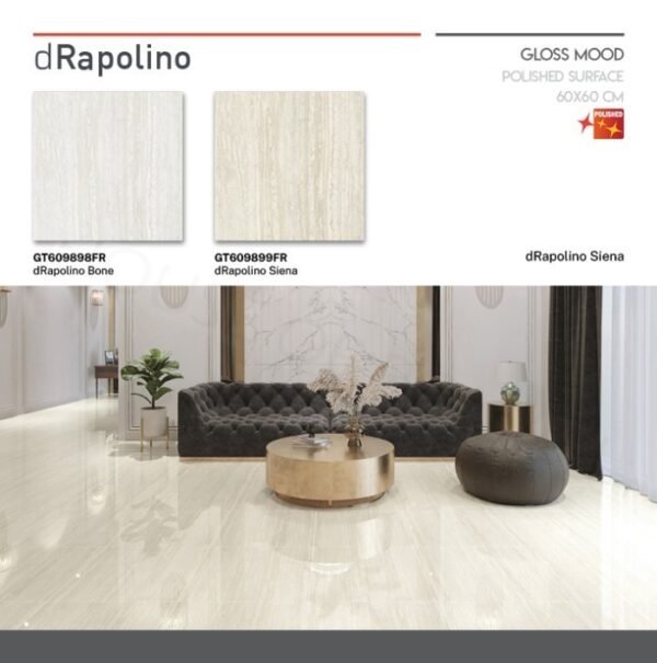 Termurah ROMANGRANIT dRapolino Siena 60x60 GT609899FR ROMAN GRANIT - Image 4