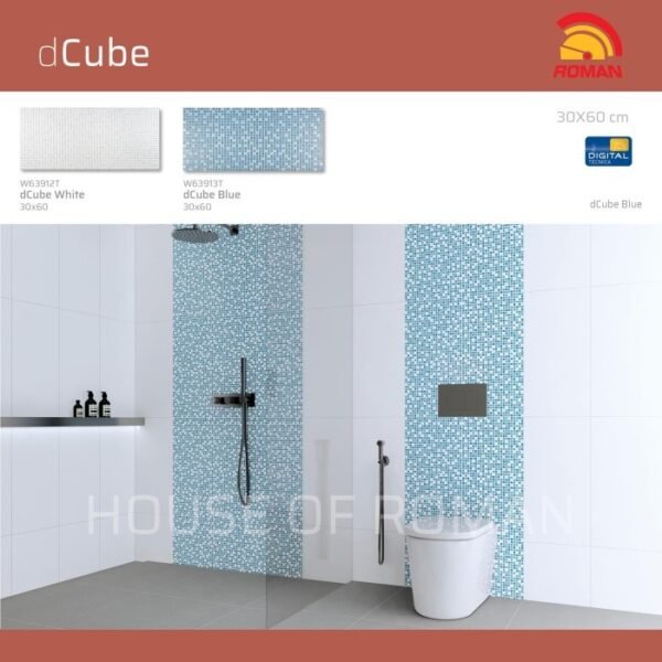 Termurah ROMAN KERAMIK dCube Blue 30x60T W63913T GOL AP - Image 4