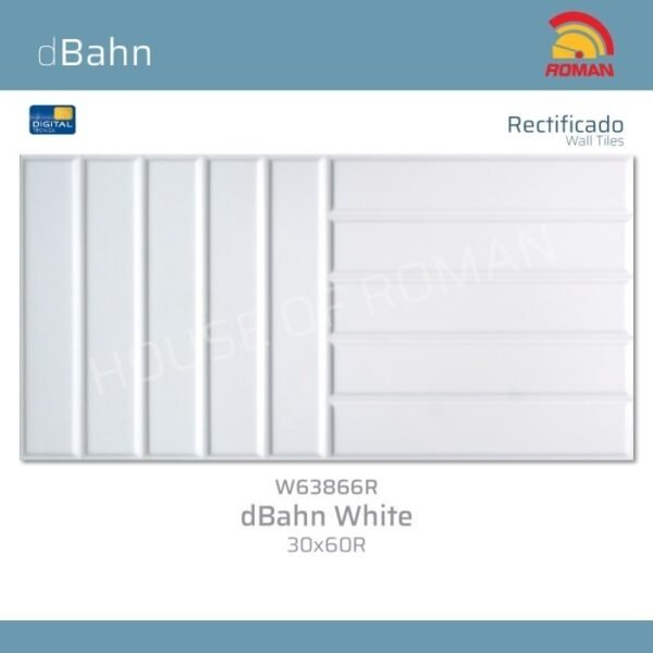 Termurah ROMAN KERAMIK dBahn White 30x60R W63866R