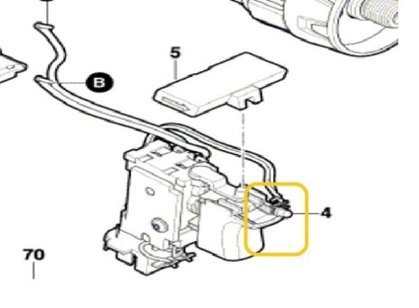 TERMURAH 2609125169 BOSCH SWITCH GSB 120, GSR 120 SPARE PART