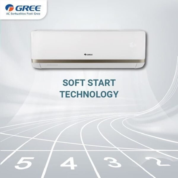 TERMURAH AC GREE COMBO SPLIT INVERTER (2 INDOOR 1/2PK+3/4PK 1 OUTDOOR) GWC-0507CSS - Image 3