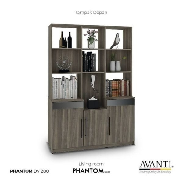 TERMURAH ACTIV FURNITURE AVANTI PHANTOM DV 200 DIVIDER LEMARI HIAS - Image 2