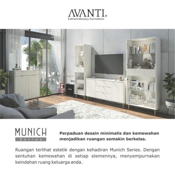 TERMURAH ACTIV FURNITURE AVANTI MUNICH LS 80 RAK SEPATU MINIMALIS - Image 5