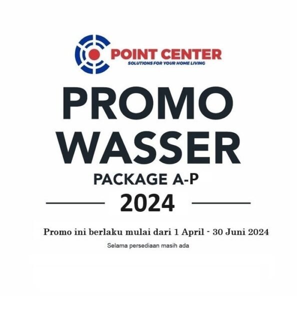 TERMURAH PROMO PAKET G WASSER CT-315 MONOBLOK TOILET DUDUK + SC550 + BN-130 - Image 2