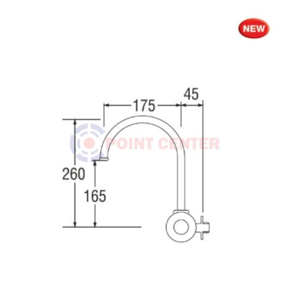 TERMURAH SAN EI A28JC KRAN DAPUR / KRAN SINK / KRAN ANGSA - Image 2