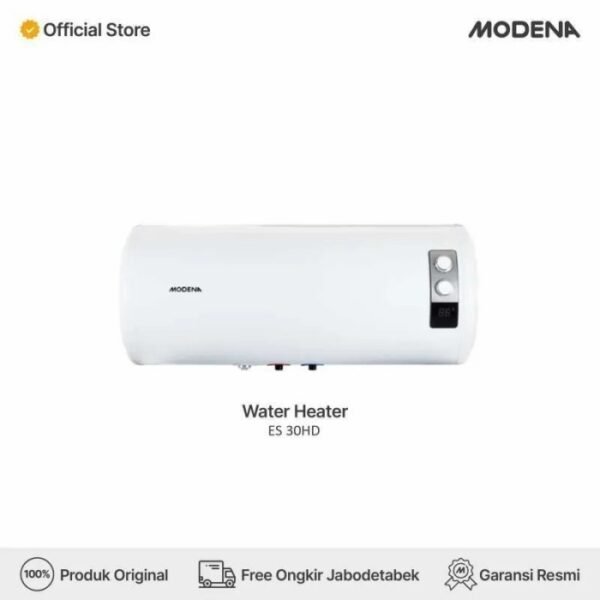 TERMURAH MODENA ES 30 HD ELECTRIC WATER HEATER LISTRIK 30 LITER - Image 2