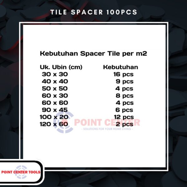 TERMURAH TILE SPACER 1MM/ CROSS / NAT KERAMIK 1 MM - Image 4