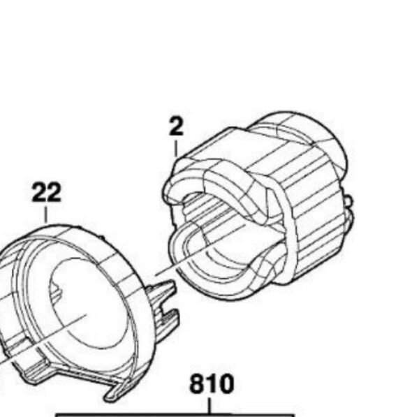 TERMURAH 1619P08335 BOSCH FIELD STATOR GKS 235 TURBO / SPARE PART