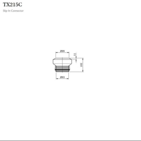 TERMURAH TOILET GASKET PIPA KLOSET TOTO TX215C - Image 3