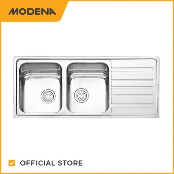 TERMURAH MODENA KS 4251 KITCHEN SINK STAINLESS STEEL 304 MATERIAL