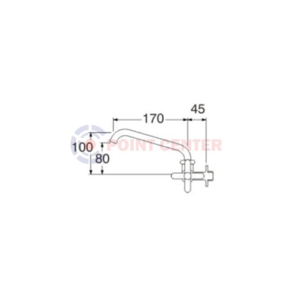 TERMURAH SAN EI A27JP KRAN DAPUR / KRAN SINK / KRAN ANGSA - Image 2