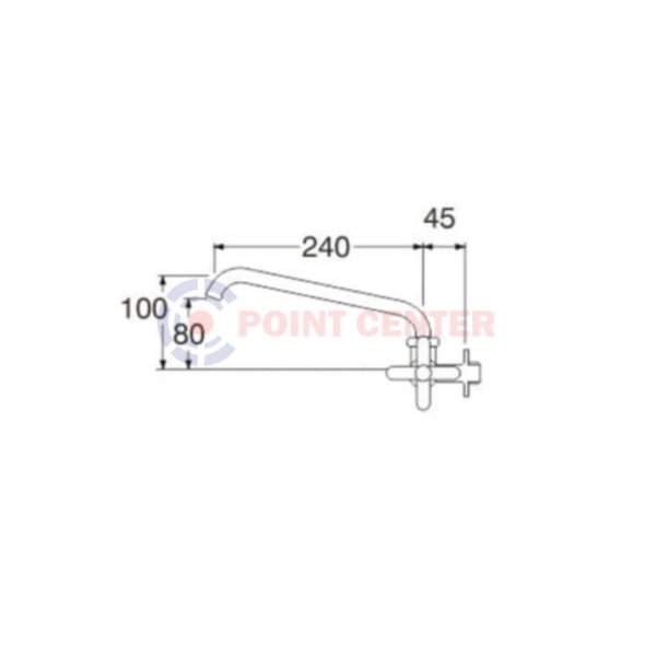 TERMURAH SAN EI A27JP-L2 KRAN DAPUR / KRAN SINK / KRAN ANGSA - Image 2