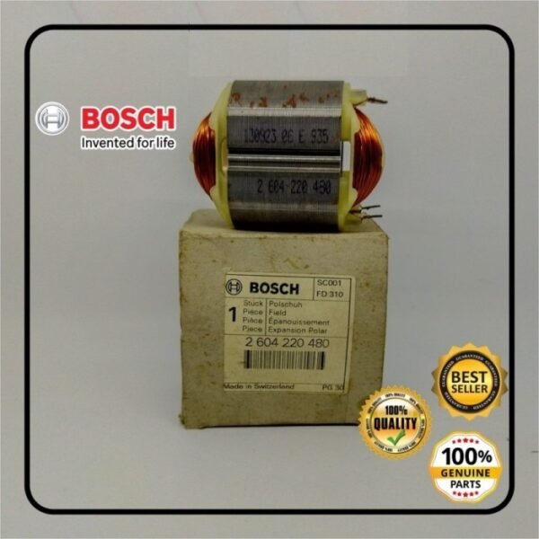 TERMURAH 2604220480 BOSCH FIELD STATOR GHO 10-82/GBS 75 AE - Image 2