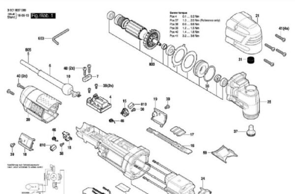 TERMURAH 2609199961 BOSCH ARMATURE GOP 30-28 / SPARE PART BOSCH - Image 3