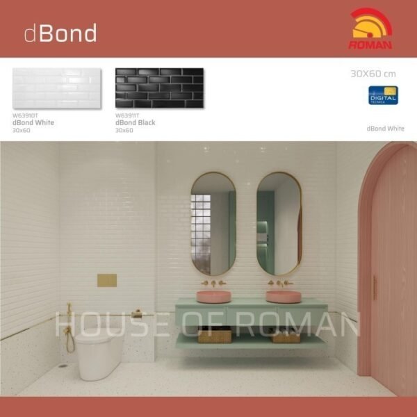 TERMURAH ROMAN KERAMIK dBond White 30x60T W63910T - Image 4