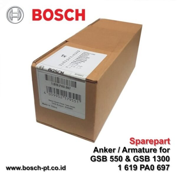 TERMURAH 1619PA0697 BOSCH ARMATURE GSB 550/GSB 1300 BOSCH