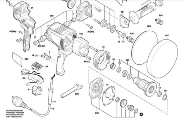 TERMURAH 1619PB1971 BOSCH CARBON BRUSH GPO 950 / SPARE PART - Image 3