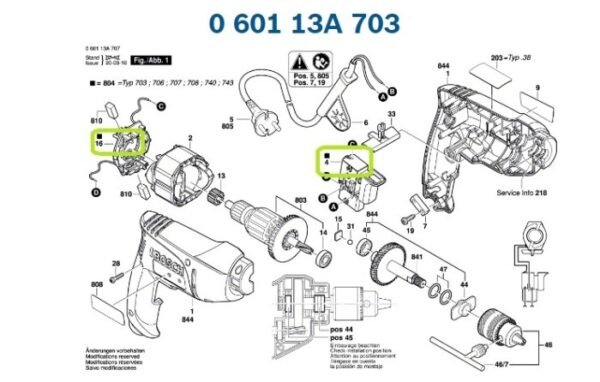 TERMURAH 1619P09696 BOSCH SWITCH GBM 350 RE BOSCH ORIGINAL