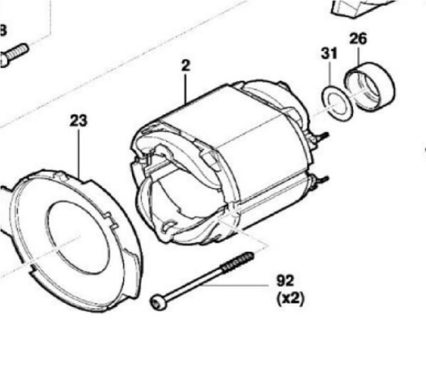 TERMURAH 1619PB5750 BOSCH FIELD STATOR GDC 140 / SPARE PART