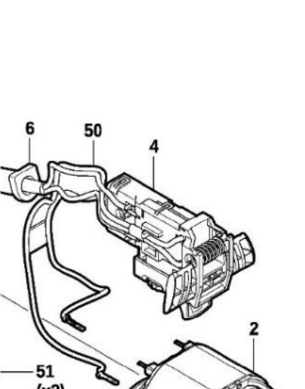 TERMURAH 2607200678 BOSCH SWITCH GST 700 / SPARE PART