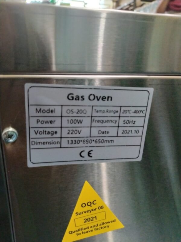 TERMURAH OSSEL GAS OVEN ROTI OS-20Q OVEN OSSEL - Image 4