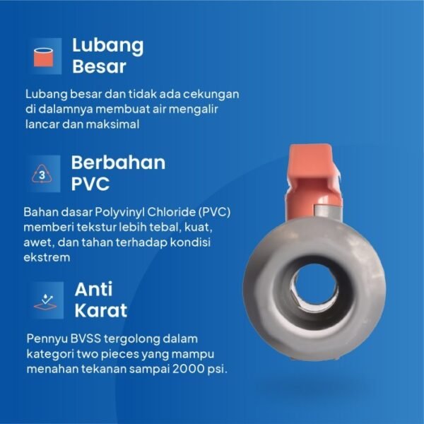 TERMURAH PENNYU BALL VALVE 1/2" - Image 4