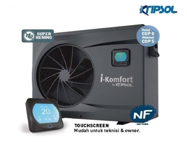 TERMURAH KRIPSOL POMPA KOLAM AIR HANGAT/HEAT PUMP/POMPA PEMANAS RC1700