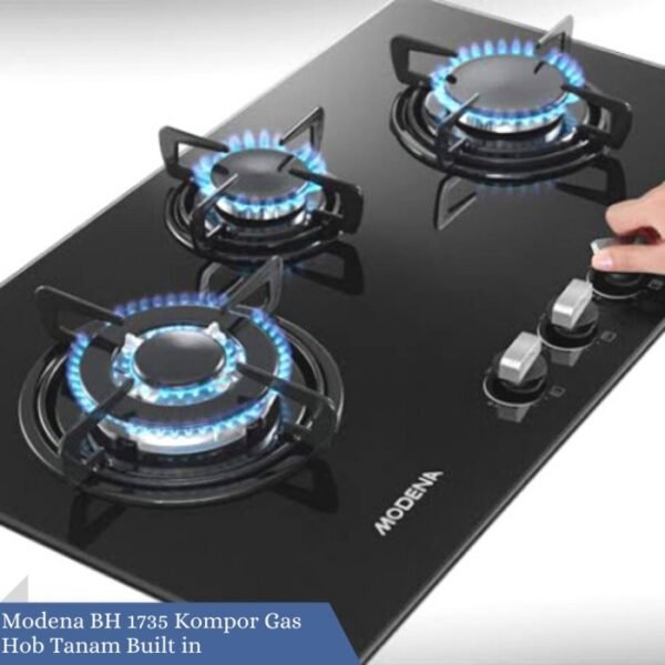 TERMURAH MODENA BH 1735 KOMPOR TANAM GAS / BUILT IN GAS HOB - Image 2