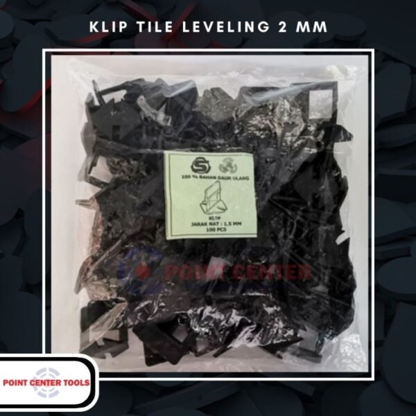 TERMURAH KLIP TILE LEVELING 2 MM / ALAT PERATA LANTAI HITAM - Image 3