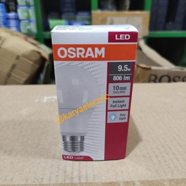 TERMURAH LAMPU LED BULB OSRAM 9,5WATT 9.5 WATT PUTIH