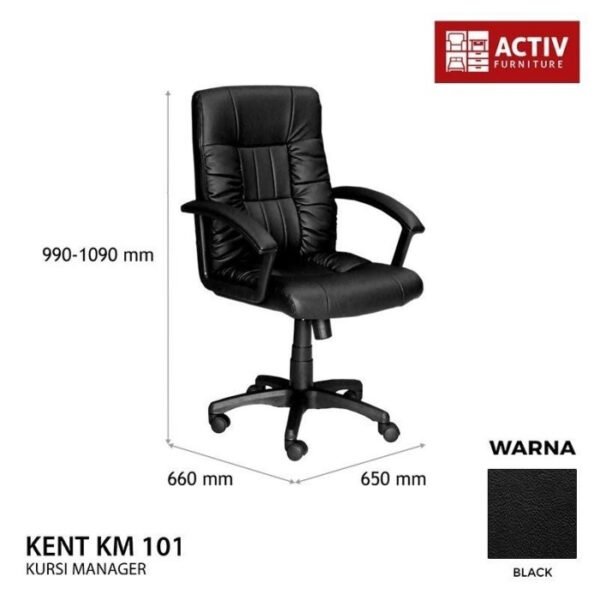 TERMURAH ACTIV FURNITURE KENT KM 101 KURSI MANAGER - Image 4