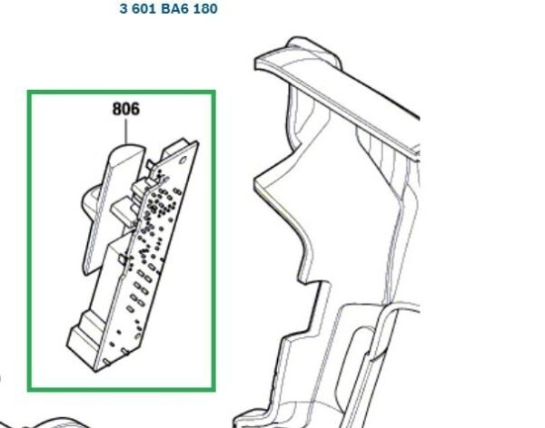 TERMURAH 1600A01N65 BOSCH SWITCH GHG 18-60 / SPARE PART BOSCH ORIGINAL