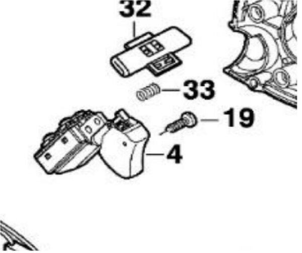 TERMURAH 1607200286 BOSCH SWITCH GKS 235 TURBO SPARE PART