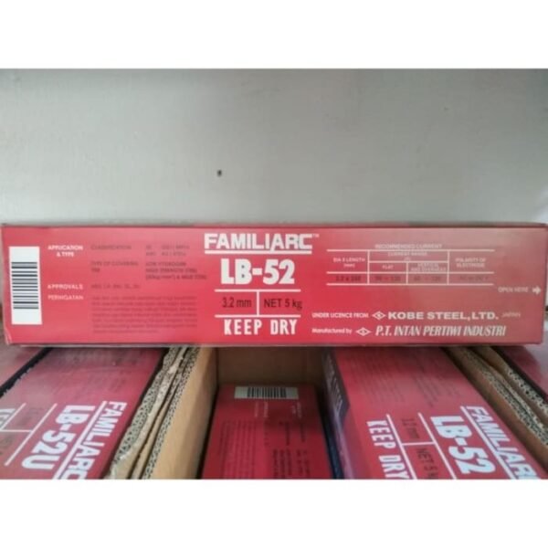 Kawat Las KOBE Familiarc LB52 2.6 mm, 3.2 mm, 4.0 mm | LB 52 2.6mm - Image 2