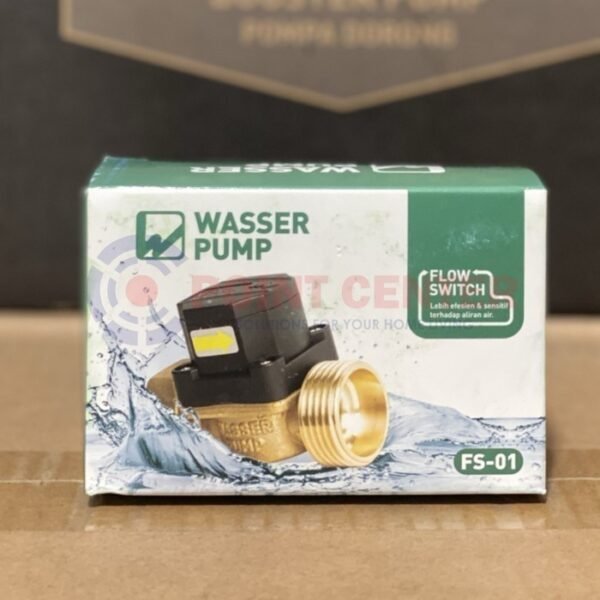 TERMURAH WASSER FLOW SWITCH OTOMATIS FS-01 POMPA BOOSTER 1" x 1" - Image 3