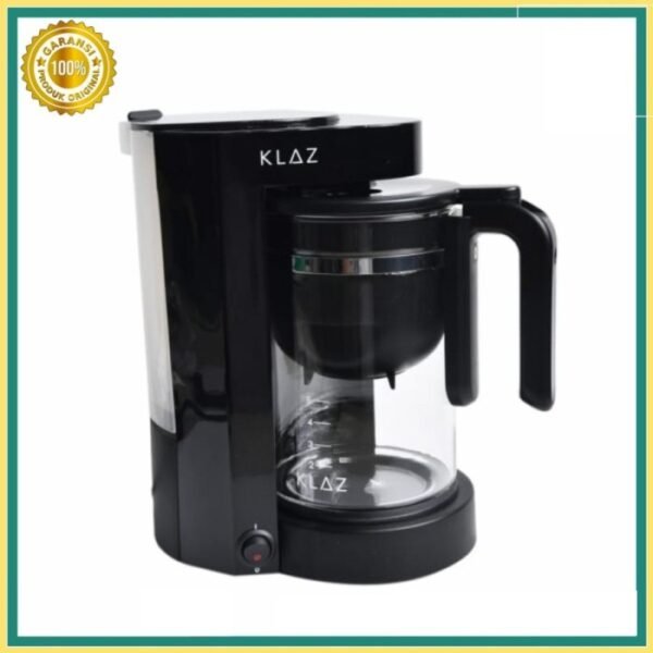 TERMURAH Klaz 0.65 Ltr 2in1 Coffee & Tea Maker - Hitam / alat penyeduh kopi