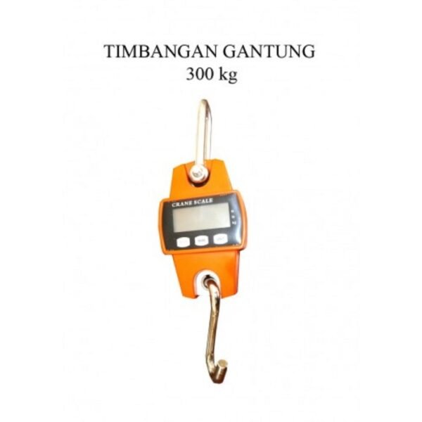 TERMURAH CRANE SCALE / TIMBANGAN GANTUNG DIGITAL 300KG X 100GR