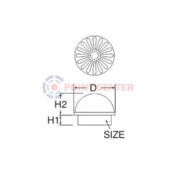 TERMURAH SAN EI H 01 ROOF DRAIN 4 INCH / SARINGAN DAK / TALANG - Image 3