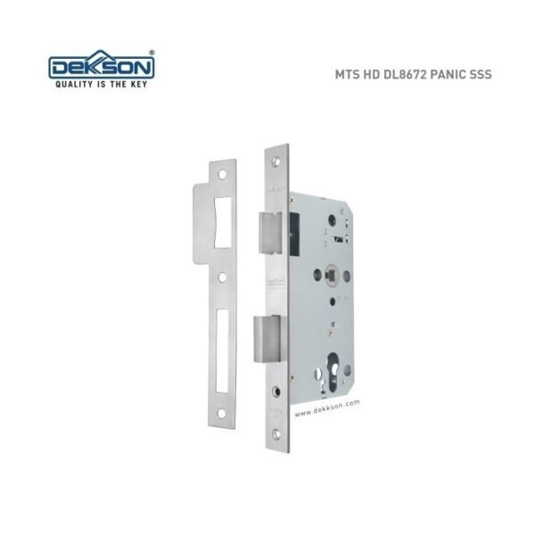 TERMURAH DEKKSON Body Kunci Pelor Mortise Lock MTS HD DL8672 SSS - Image 2