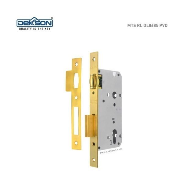 TERMURAH DEKKSON Body Kunci Pelor Pintu MORTISE LOCK MTS RL DL8685 PVD