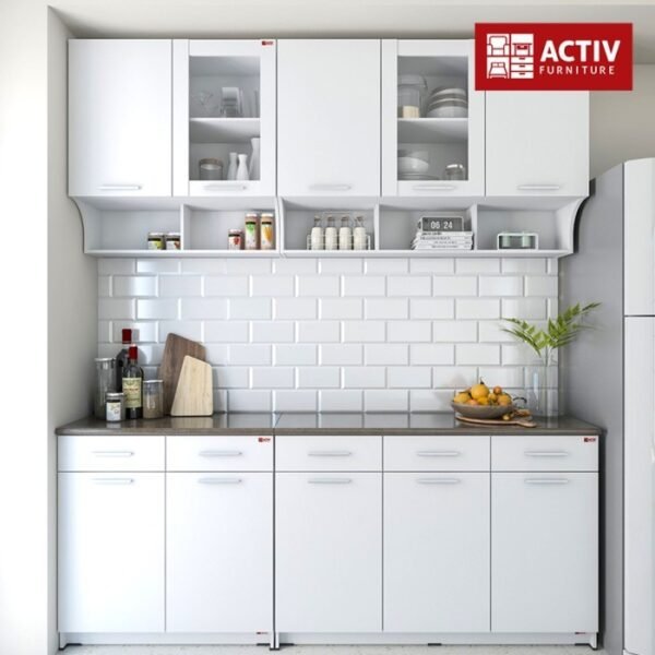 TERMURAH ACTIV FURNITURE KOFI KSB 322 LEMARI DAPUR BAWAH 3 PINTU - Image 4