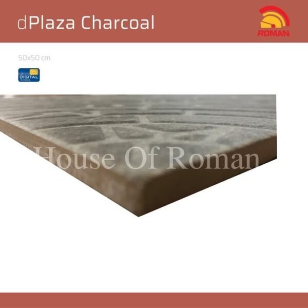 TERMURAH ROMAN KERAMIK DPLAZA CHARCOAL 50 X 50 G550009 GOL A - Image 4