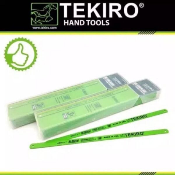 TERMURAH MATA GERGAJI BESI 18 TPI 12" /12 INCH/300MM PER PIECE TEKIRO - Image 3