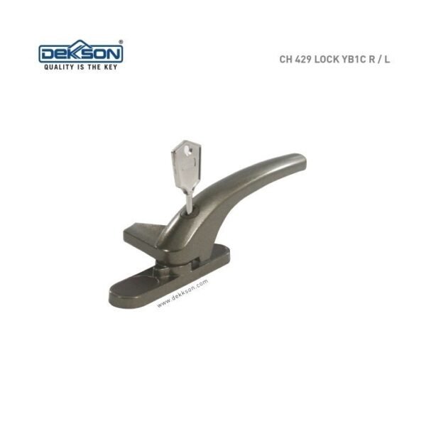 TERMURAH DEKKSON CH 429 LOCK L/H YBIC Casement Handle Kunci Jendela